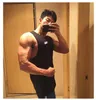 Mens Tank Tops Workout Mash Fabric Quick Dry Muscle Sleeveless Shirts Cut Off Slim Fit Bodybuilding Gym Tees Singlet 230524