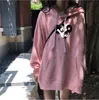 Spring Hoodies Women DIY Bluza Dziewczęta Dostosowana moda projektant z kapturem swetry z kapturem z kapturem długie rękawy ubrania streetwearu S-2xl