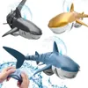 Électrique/RC Animaux Rc Requin Jouet Simulation Sous-Marin Jouet Baleines Télécommande Animaux Étanche Baignoire Piscine Électrique Jouets pour Enfants Garçons Cadeau 230525