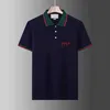 2022 Spring Spring Luxury Italy Men T-Shirt Designer Polo Stirts High Street Embroidery Small Horse Printing Clothing Mens Polo Shirt M-3XL