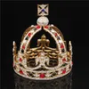 Autres accessoires de mode Royal Queen King Diadèmes Couronne Hommes Diadème Rond Diadèmes De Mariée et Couronnes Coiffe De Bal De Mariage Bijoux De Cheveux Ornement De Fête Mal J230525