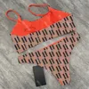 Projektant bikini litera pływacka kombinezon seksowne kostiury kąpielowe Kobieta dwupoziomowe bikini letnie plaża stroju kąpielowego wakacyjne panie kąpielowe garnitury