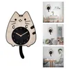 Relojes de pared reloj para dormitorio sala de estar cocina mudo madera lindo chico regalos A0KE