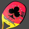 Tennisracketar Plum Racket Högkvalitativ kolfiber och glasfiberstrand Tennisracket Soft Side Tennis Racket med skyddande påse lock 230524
