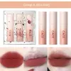 Dudak Parlatıcı Cace 3pcs/Set Matte Yumuşak Mist Rouge Allık Su Geçirmez Ter Korumalı Makyaj Kadın Kozmetik