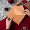 Gift Vrap Envelope Paper papier retro Pismo Sets Sets Koperty Karta Stacjonarna