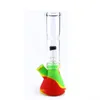 Rauchpfeifen Filtration Becher Bongs Tragbare Sile Wasserpfeife Öl Dab Rig mit Glasfilterschale für Rauch unzerbrechlich Großhandel Dr Dhchs