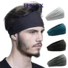 Sweat Bandı 12 PCS Kadınlar İçin Kafa Bantları Erkek Head Band Spor Kavrama Bant Tenis Para Spor Salonu 230524