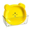 Plates 2023 Cute Bear Snack Plate Able Bone Spitting Multifunctional Anti Falling -gradeFruit Dry Kitchen Tableware