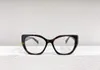 Kedi Göz Gözlükleri 18W Siyah Tam Jant Çerçeve Optik Gözlük Çerçeveleri Kadın Moda Güneş Gözlüğü Çerçeve Kutu