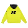 2023 Neuer F1 Hoodie Formel 1 Rennfahrer Grün 14 Hoodie Team Logo Frühlings- und Sommermode Kapuzenpullover Herren Damen Pullover