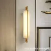 Lampade da parete Applique lunghe Decorazioni in stile moderno Luci per letti a castello Set per sala da pranzo Vetro per interni rustico