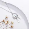 Pendant Necklaces Kpop Moonstone Necklace For Female Korean Girl Student Clavicle Chain Friend Birthday Gift