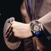 손목 시계 V2 업그레이드 버전 Pindu Design Mens Watches Diamond Tourbillon Top Astronomical Quartz Watch Men Montre Homme