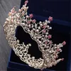 Outros acessórios de moda mamojko barroco folha imitação pérola princesa coroas de noivas caem tiaras para mulher flor flor nobre jóias acessador de cabelo j230525