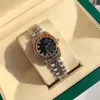 Rainbow Diamond Iced Out Watch Мужской белый кварцевый хронограф камень водонепроницаемый 904 из нержавеющей стали Montre de Luxe Designer Watches for Women U1 Watch