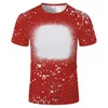 파티 승화 표백 된 셔츠 면화 펠트 열전달 빈 표백 셔츠 표백 된 폴리 에스테르 티셔츠 L01