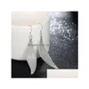 Dangle Chandelier Womens 925 Sier Earring Net Ladder Sterling Plate Boucles d'oreilles Ge061 Drop Delivery Jewelry Dhltf