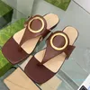 Women Sandals Designer Flip Flops Ladies Beach Slippers Blondie Flat Heel Thong Sandal Woman