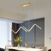 Pendantlampor Creative LED Modern Lamp Bedroom Living Room Dining Office Input 110V 220V