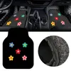 Interior Accessories Car Floor Mat Cute Small Flowers Pattern PVC Front Carpet Liner For Styling Foot Mats