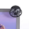 New Portable Mini Solar Powered Clip Fan Mountain Climbing Camping Wilderness SurvivalSummer Hat Cap Clip Cooler Fan