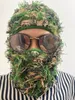Czapki rowerowe maski zimowe wiatroodporne puszysty shistery dzianina pełna twarz w trudnej sytuacji Balaclava Ski Maska Szyja cieplejsza czapka 230524
