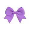 Hair Accessories Solid Grosgrain Ribbon Bows With Clips Girl Boutique Handmade Bowknot Baby Kids Drop Delivery Maternity Dhkpg