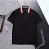 2023 conception polos pour hommes Slim Fit haute qualité blanc hommes t-shirt vêtements de mode coton t-shirt polos de luxe