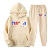 Tuta Trapstar Marchio stampato Abbigliamento sportivo Magliette da uomo 16 colori caldi Due pezzi Set Felpa con cappuccio allentata Pantaloni da jogging