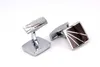 Cuff Links C-Man Luxury Red Light Shirt Men's Brand Cufflinks High Quality Silver Abotoaduras Jewelry G220525