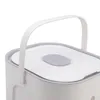 Sacos de armazenamento Distribuidor de arroz Cinza Branco de grande capacidade Proteção de recipiente contra alimentos leves PP Grade Excelleling para casa