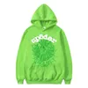 Men's Hoodies Sweatshirts Green Sp5der Young Thug 555555 Hoodie Men Women High Quality Angel Spider Web Graphic Print Y2k Pullover 230525