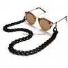 Eyeglasses Chains Fashion Twist Link Acrylic Eyeglass Chain Marble Texture Sunglasses Holder Eyewear Retainer Strap For Women 13 Col Dhtsl