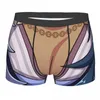 Unterhosen Zhongli Genshin Impact von Jonetsu Store Boxershorts Männer 3D-Druck Männliche Breathbale Videospiele Unterwäsche Höschen Slips