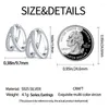 Boucles d'oreilles créoles 2023 925 en argent Sterling fleur heptagramme mode femmes bricolage fabrication de bijoux cadeau goutte