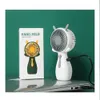 Nieuwe zomerportables Mini Fan Small Pocket Fan Cartoon Fan Handheld fan voor student Desktop Oplaadbare handheld Hoge kwaliteit Hoge kwaliteit