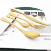 Servis uppsättningar Western 24st Cutlery Matter High Quality Set rostfritt stål Silverwork Fork Kaffesked Kniv Tabeller