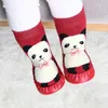 Socks Baby shoes indoor young children Terry cotton boys' with rubber soles fun socks for baby animals G220524