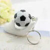 Keychains Player Gift Car voetbal Fan Keychain 6 Color Sports Accessories G230525