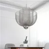 Lampes suspendues nordique moderne simplicité suspension maison déco fer Art Led lumières pour salon salle à manger Suspensi
