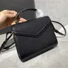 10a Mirror Quality Designers Mini Cassandra Flap Bag 20 cm dames echte leer zwarte portemonnee