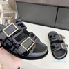 2023-Designer Summer Slipper Solid Colors Classic Rubber Slides Sandaler Blooms Brown Web Fashion Mens Womens Tisters Shoes Beach