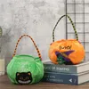 Present Wrap Halloween Candy Bag Dekorativ pumpa Kindergarten Scenarrangemang Bolsa Festa Luxo