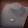 Women Fashion Designer Pendant Necklaces trendy Geometric Necklaces Valentinolies Simple Style Engagement Jewelry ah1c