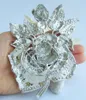 Broches lindos casamentos de noiva de 5,12 "clara de broche de flor de cristal austríaco pino de broche ee02994c3