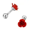 Linki do mankietu C-man luksusowa koszula czerwona róża marka hipster mankietów Wysokiej jakości prezenty męskie G220525