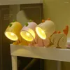 Lampes de table dessin animé pliable veilleuse Mini dinosaure Usb lampe Rechargeable Led chambre salon décor en gros créatif 2023