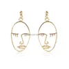 Dangle Chandelier Newest Designer Face Earrings Statement Drop For Women Girls New Fashion Jewelry Ins Style Delivery Dhzak