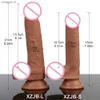 Dildos/dongs Skin Silicone Dildo Toy Sex Toy for Woman Realistic Penis Com Cup de Sucção G Spot Vagina Estimulador de masturbação feminina Produtos sexuais L230518